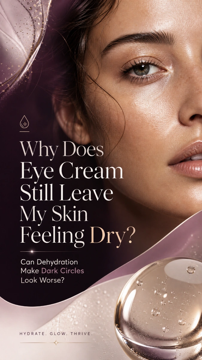 Can Dehydration Make Dark Circles Look