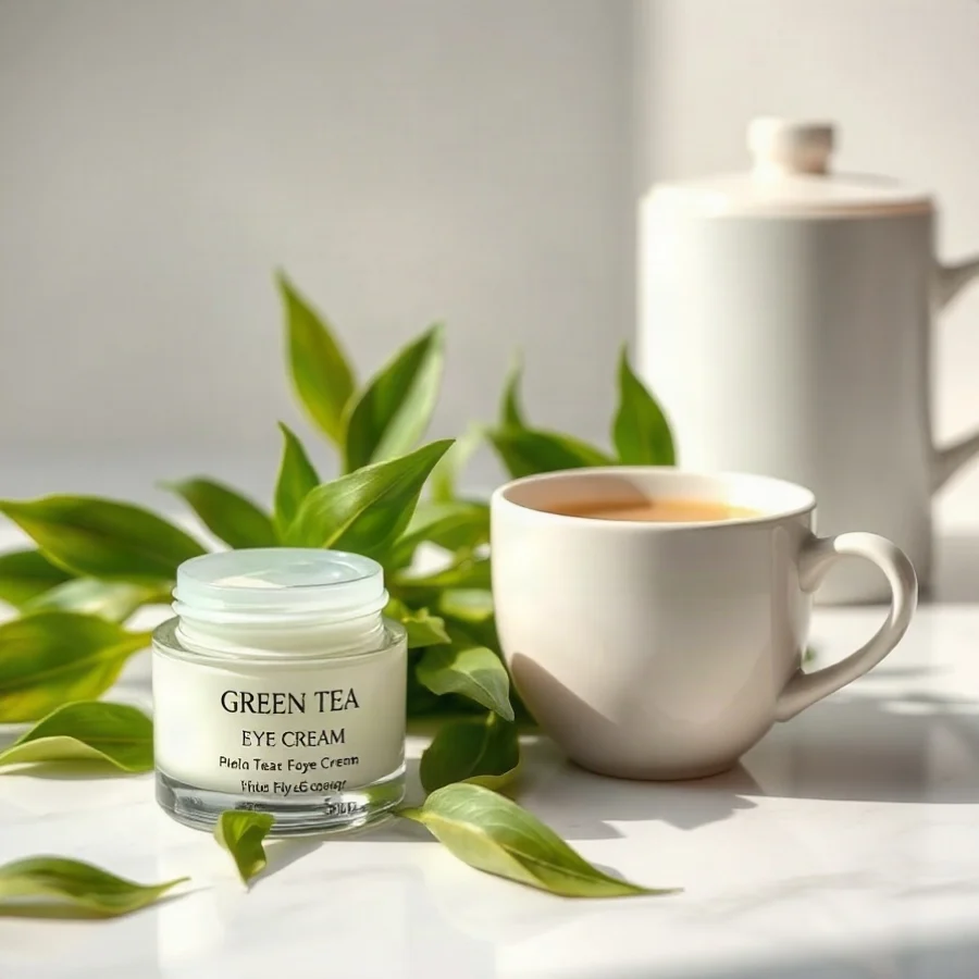 Green Tea Extract in Eye Creams: What Is It Supposed to Do?