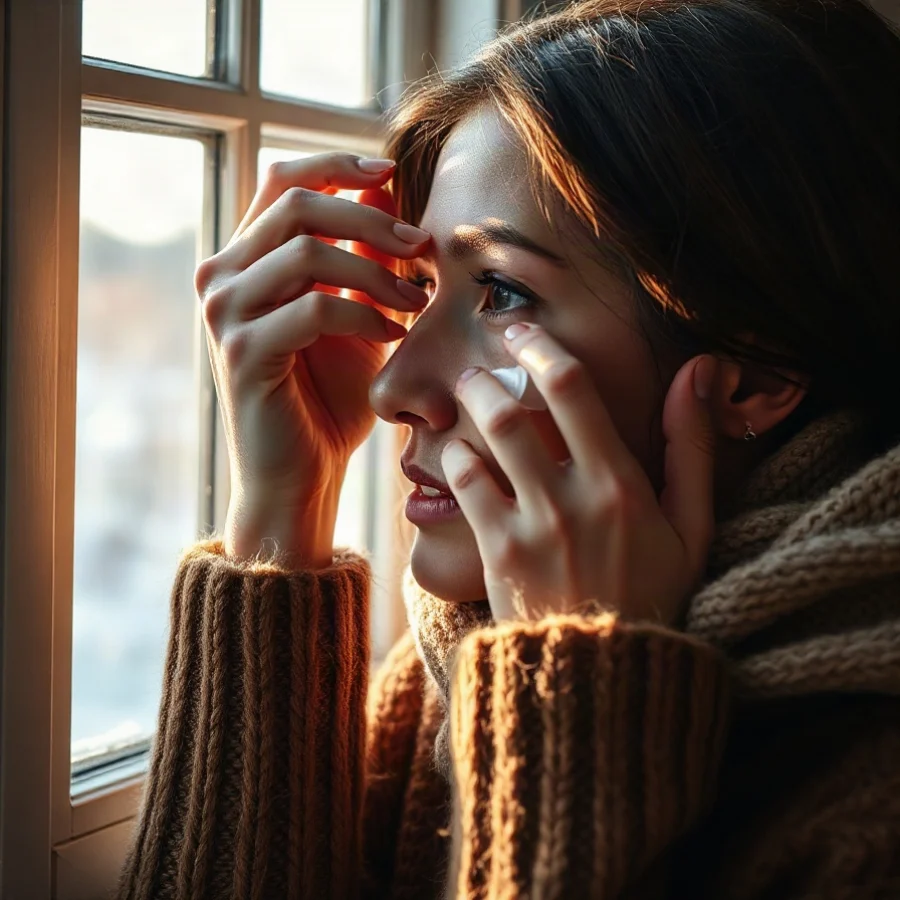 How Cold Weather Affects Dry Skin Around the Eyes
