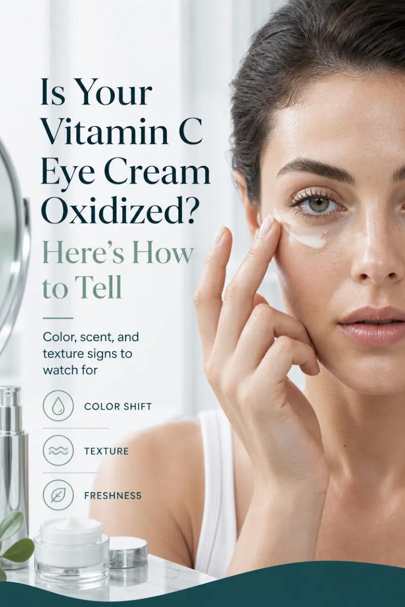 Is Your Vitamin C Eye Cream Oxidized