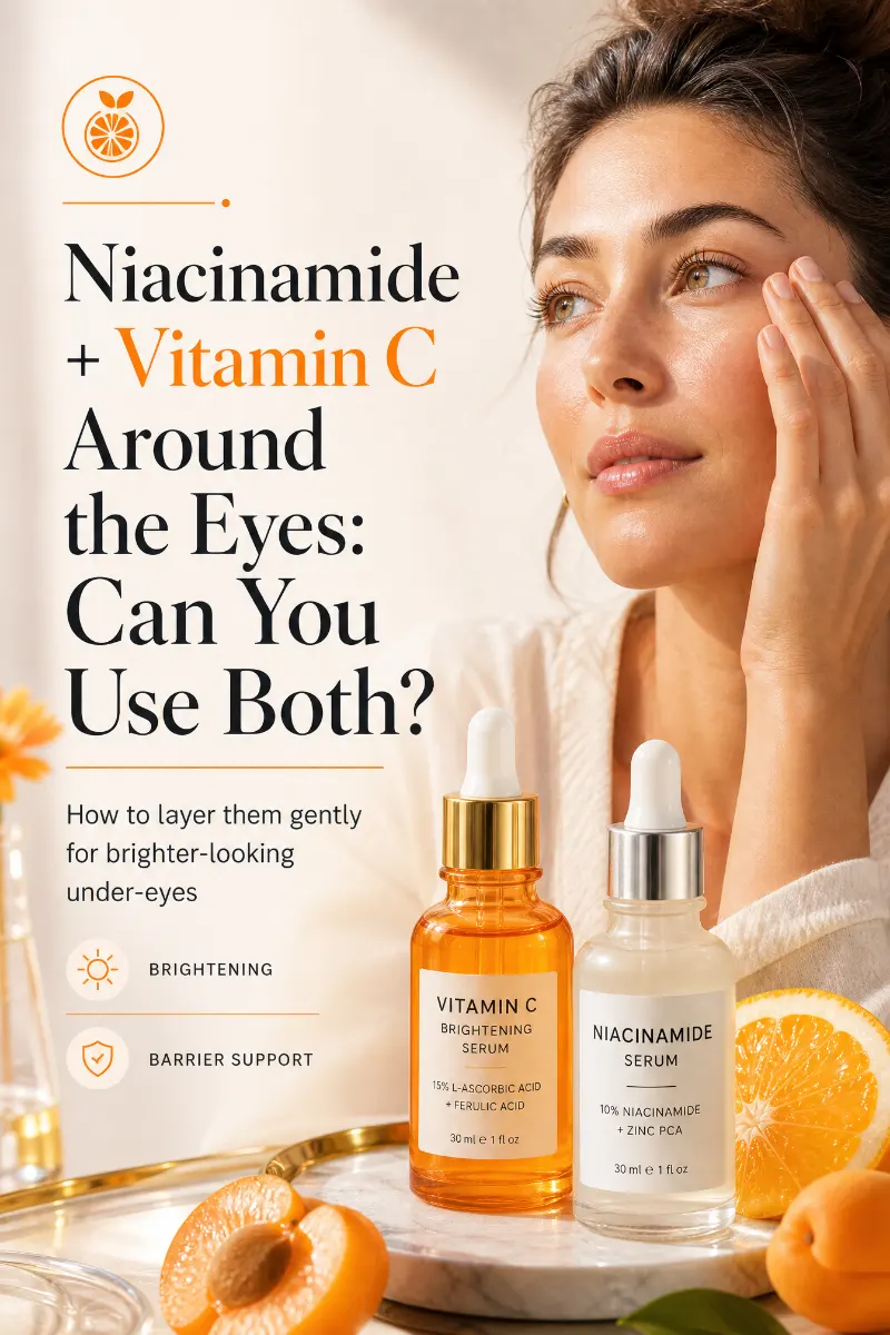 Niacinamide + Vitamin C Around the Eyes