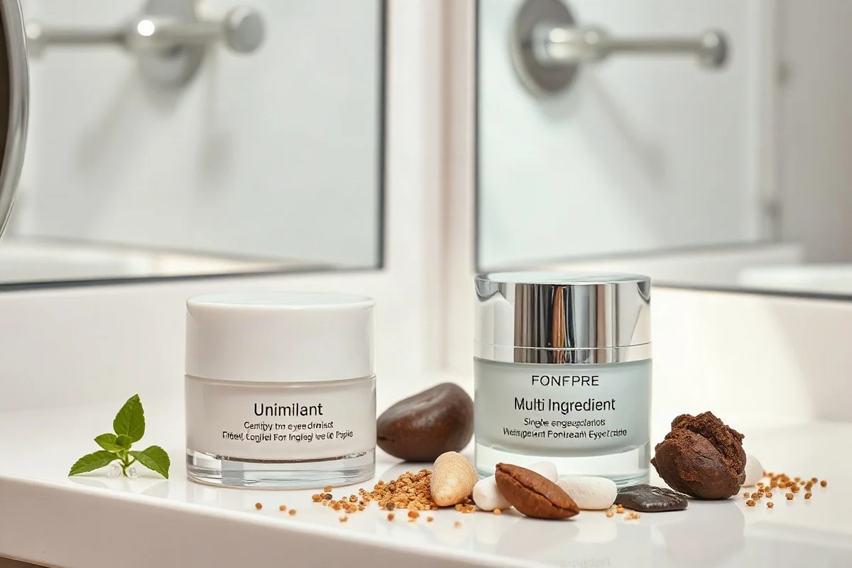 Single-Ingredient vs. Multi-Ingredient Eye Cream Formulas