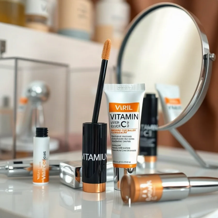 Using Vitamin C Eye Cream Under Concealer