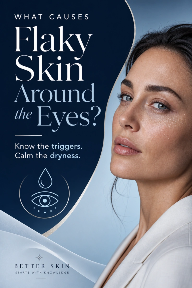 What Causes Flaky Skin Around the Eye