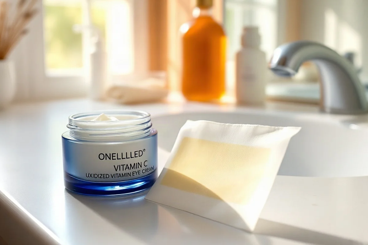 What Does Oxidized Vitamin C Eye Cream Look Like?
