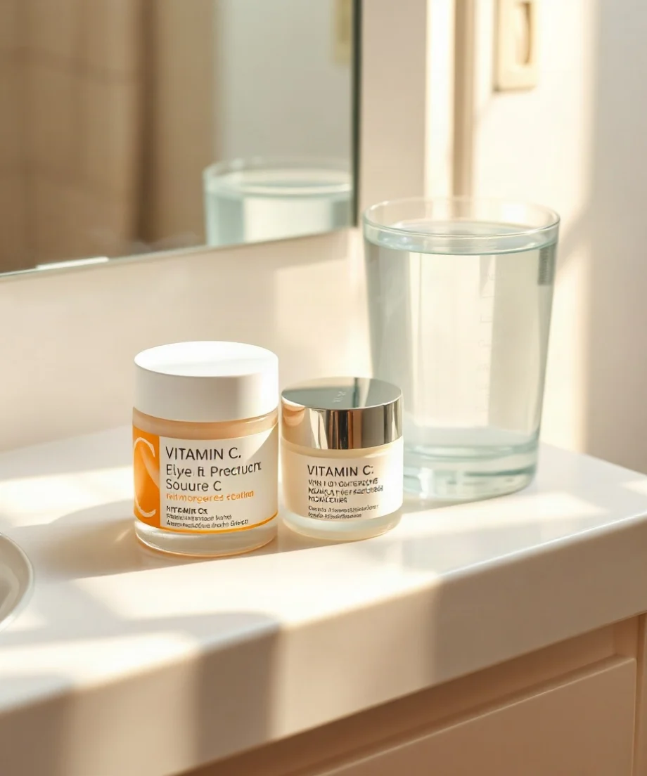 What to Pair With Vitamin C for Dry Under-Eye Skin