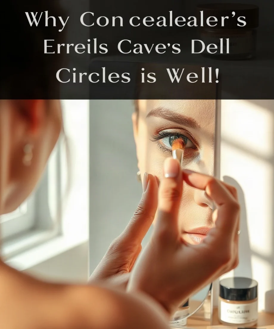 Why Concealer Doesn’t Always Cover Dark Circles Well