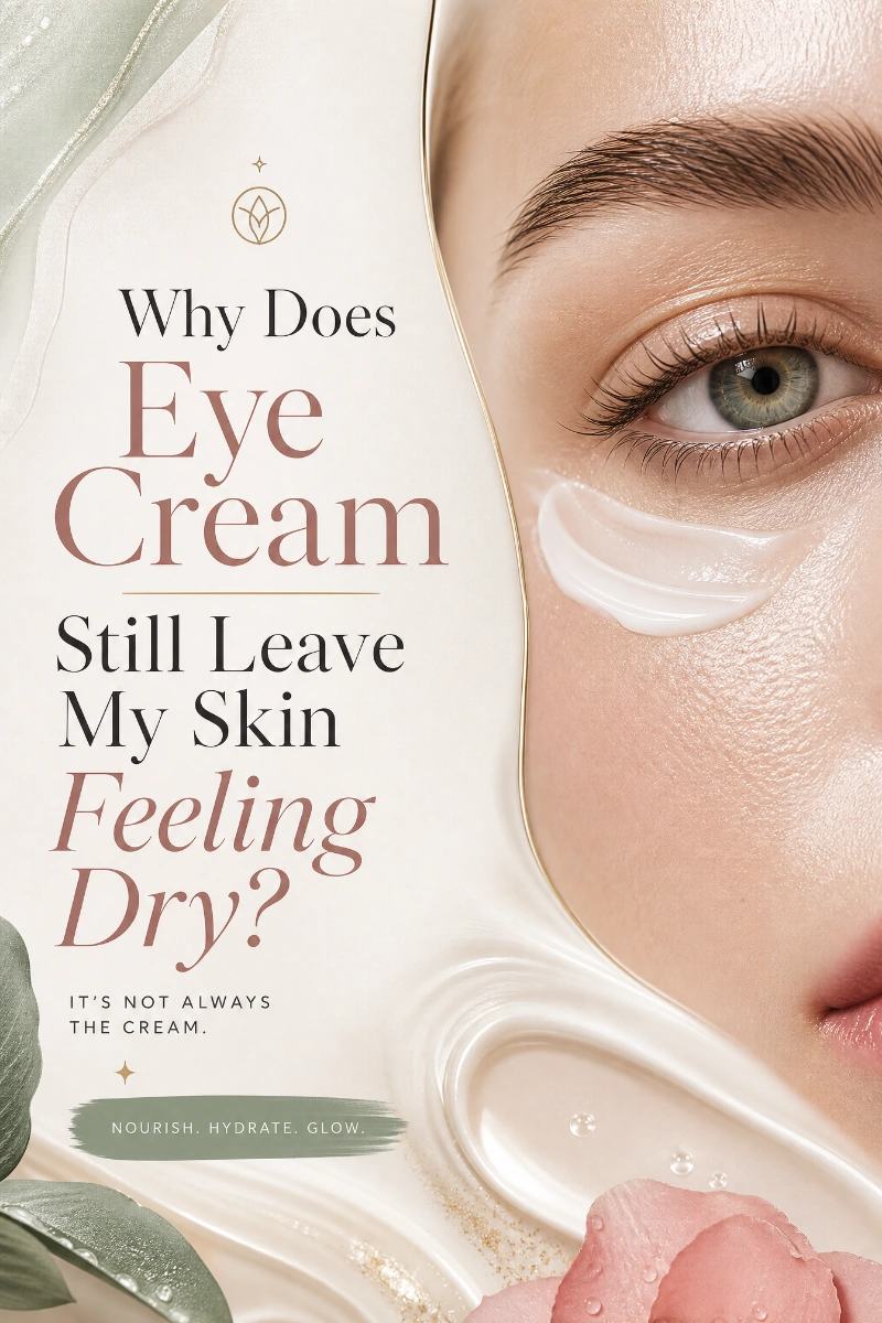 Why Does Eye Cream Still Leave My Skin Feeling Dry