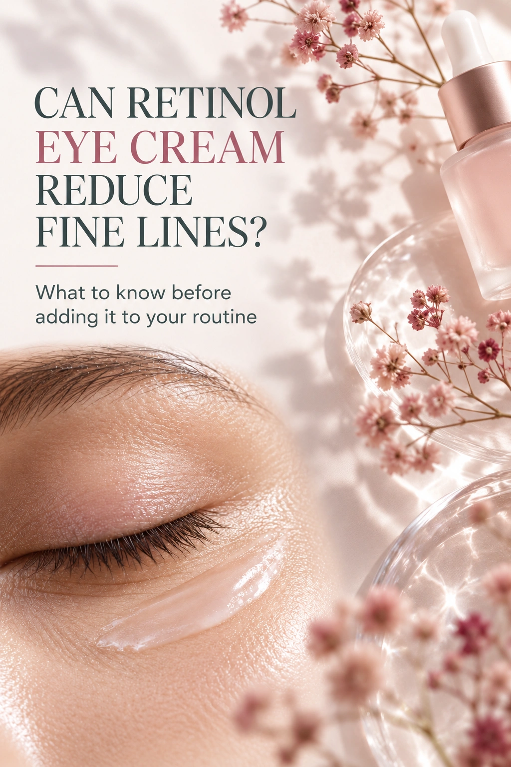 Can Retinol Eye Cream Help the Look of Fine Lines