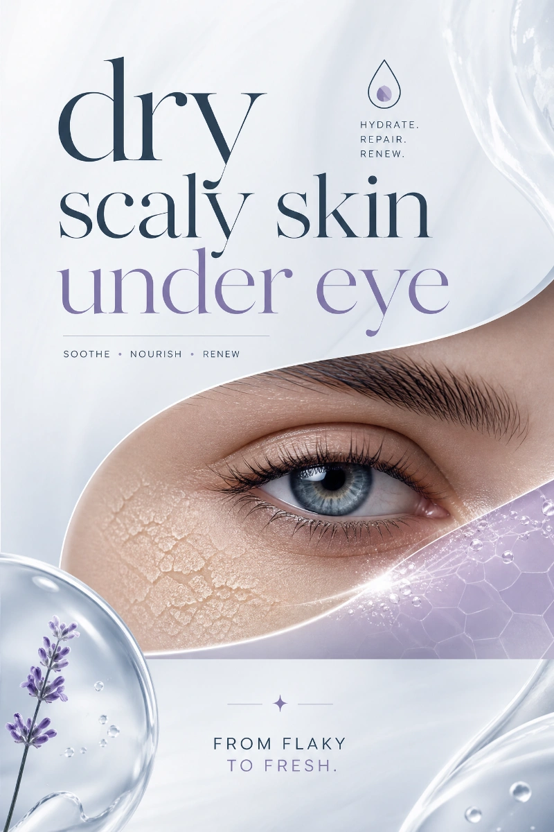Dry, Scaly Skin Under the Eyes Causes