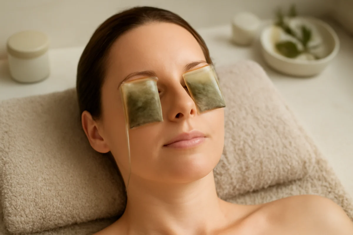 How Green Tea Bags Can Transform Your Under-Eye Area