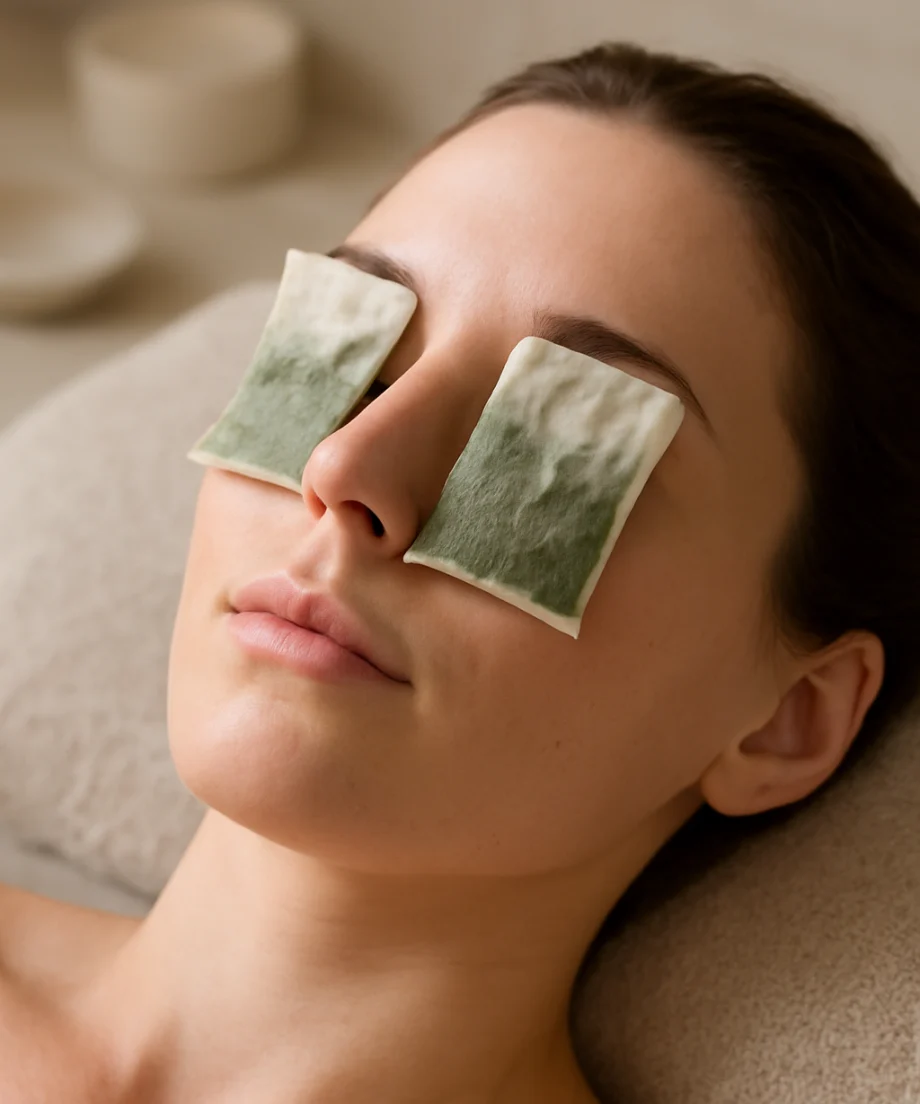 How Green Tea Bags Can Transform Your Under-Eye Area