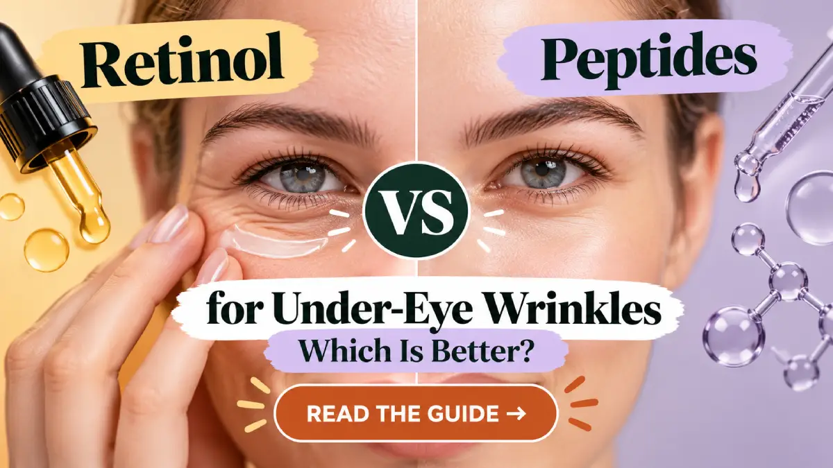 Retinol vs Peptides for Under-Eye Wrinkles