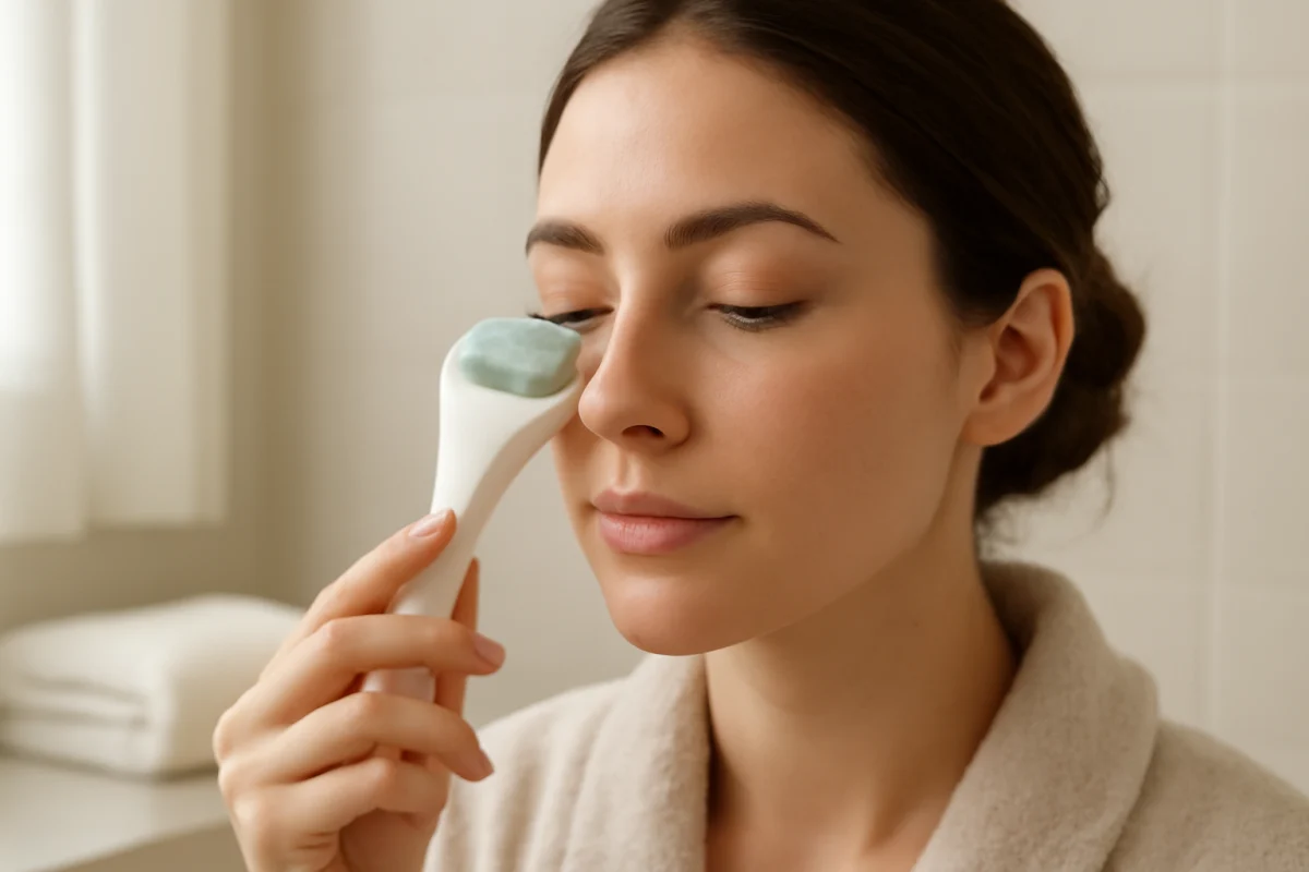 The Best Morning Ice Roller Techniques for Puffy Eyes