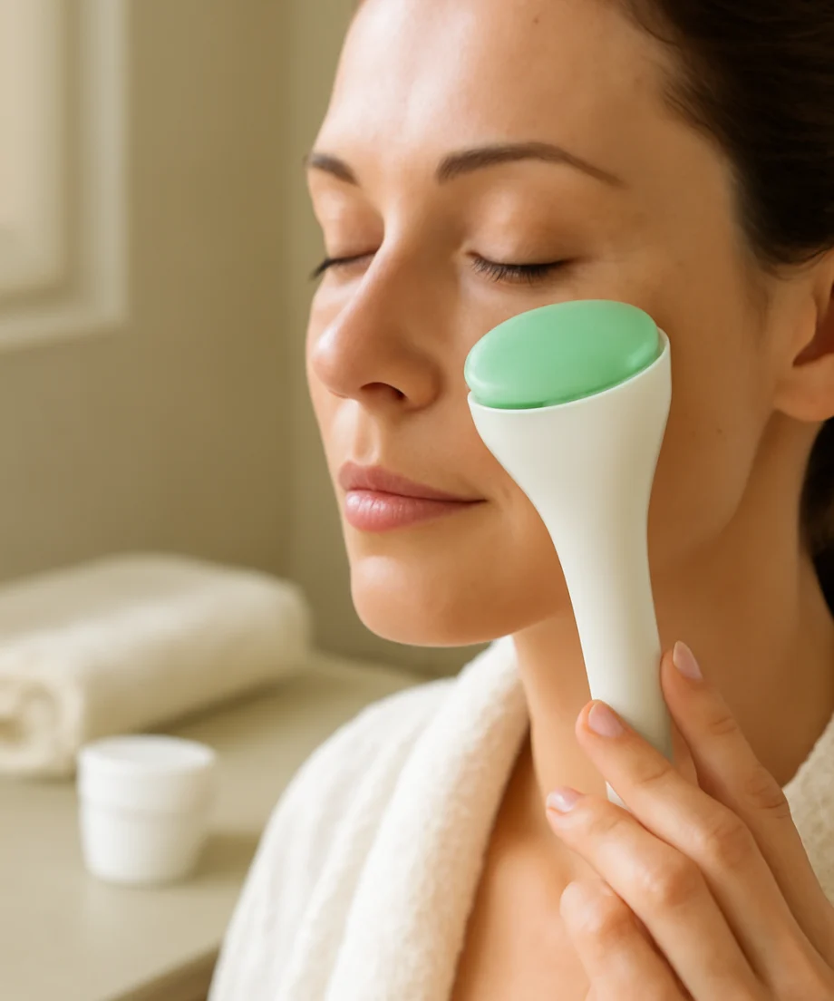 The Best Morning Ice Roller Techniques for Puffy Eyes