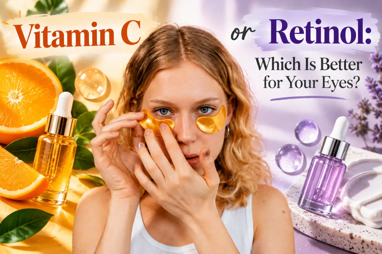 Vitamin C Eye Cream vs. Retinol Eye Cream: Which Is Better?