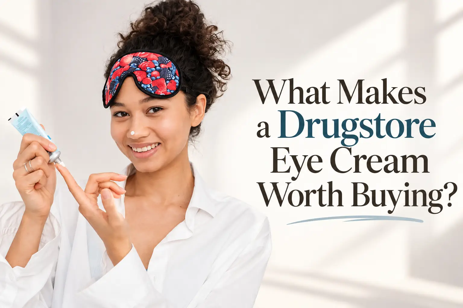 What Makes a Drugstore Eye Cream Worth Buying?